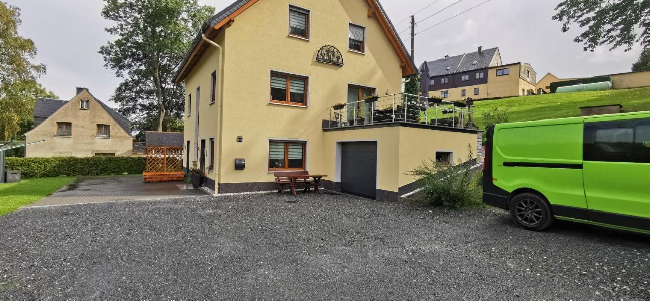 Ferienwohnung Tannenzwerg Tannenberg Dış mekan fotoğraf