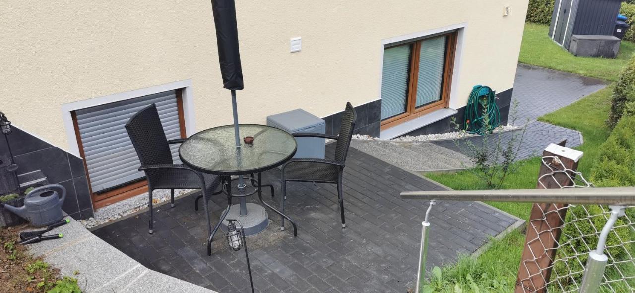 Ferienwohnung Tannenzwerg Tannenberg Dış mekan fotoğraf