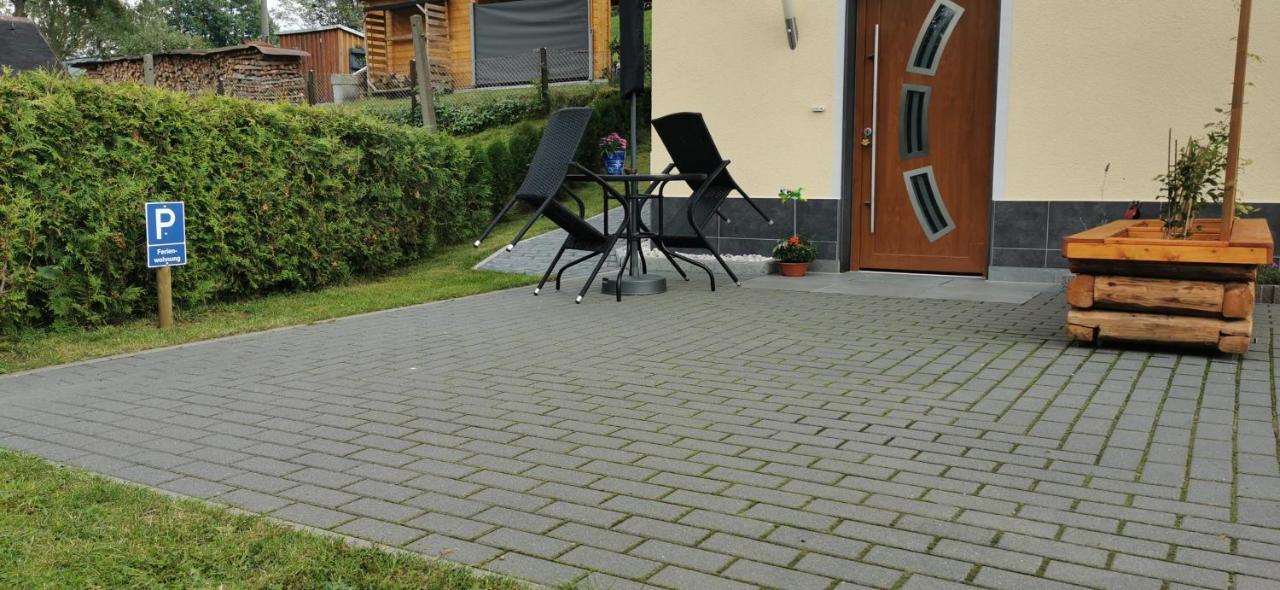 Ferienwohnung Tannenzwerg Tannenberg Dış mekan fotoğraf